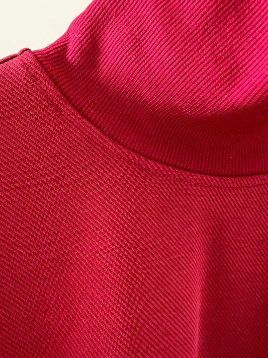 Cropped Mockneck Sweatshirt