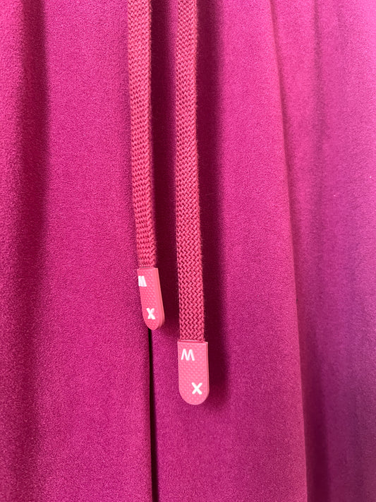 Women Casual Color Block Striped Drawstring Waist Cargo Long Pants