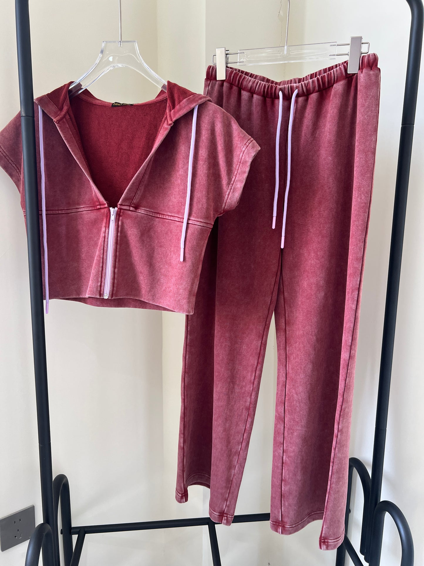 Garment Washed cropped