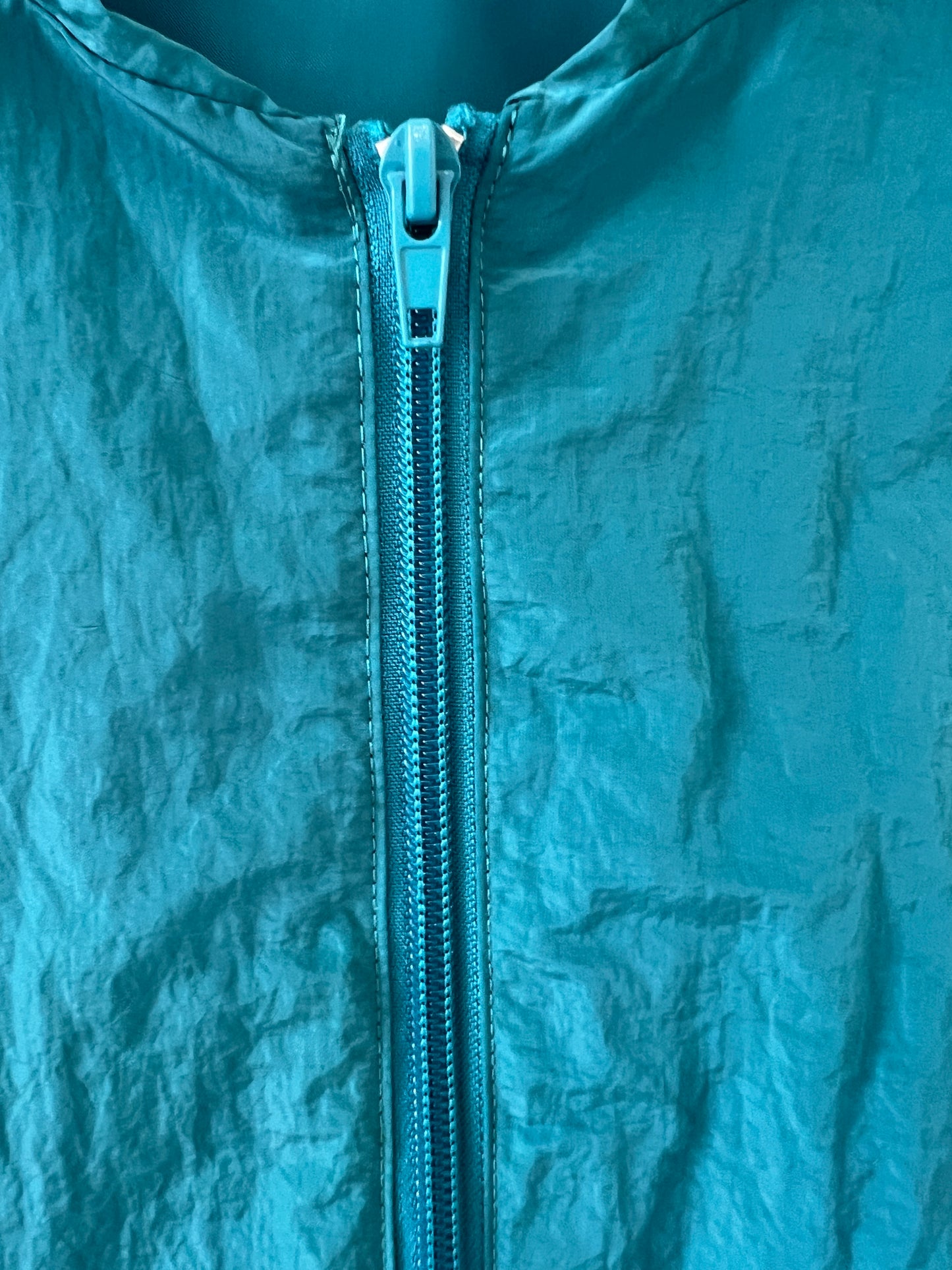 Color-Block Mid-Length  Short-Sleeve Jacket