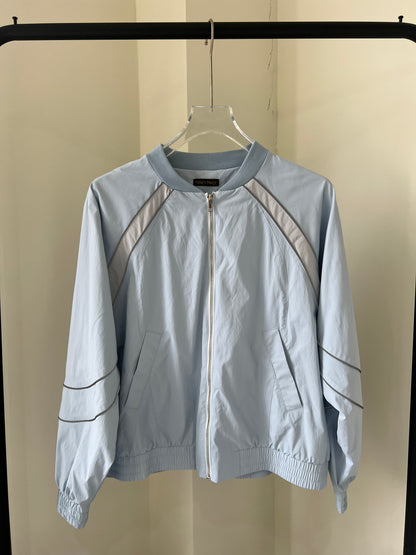 Color-Block Piping Jacket