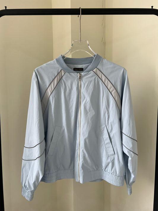 Color-Block Piping Jacket