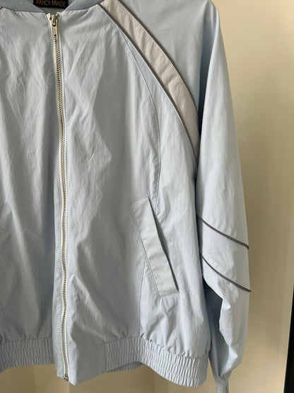 Color-Block Piping Jacket