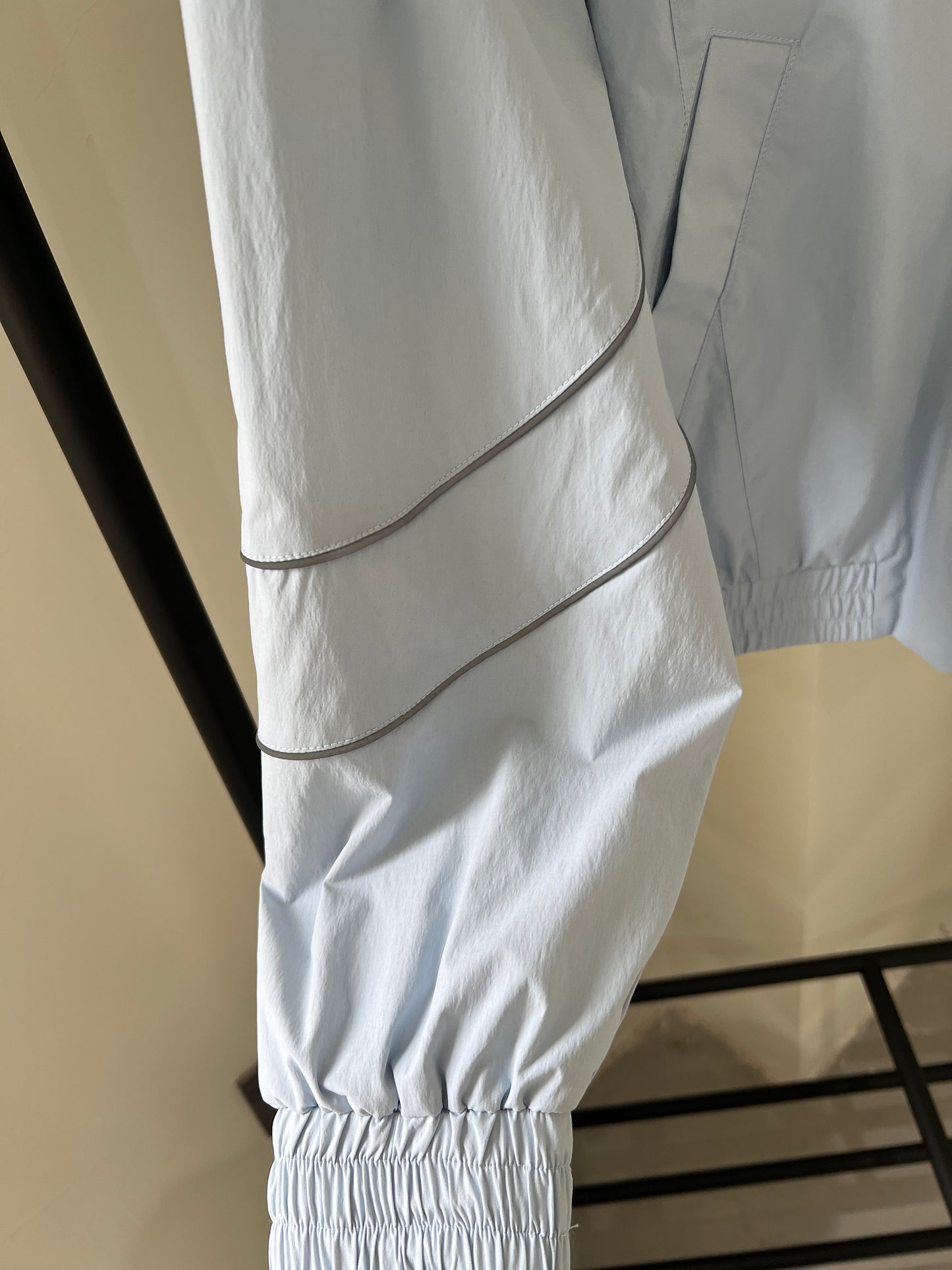 Color-Block Piping Jacket