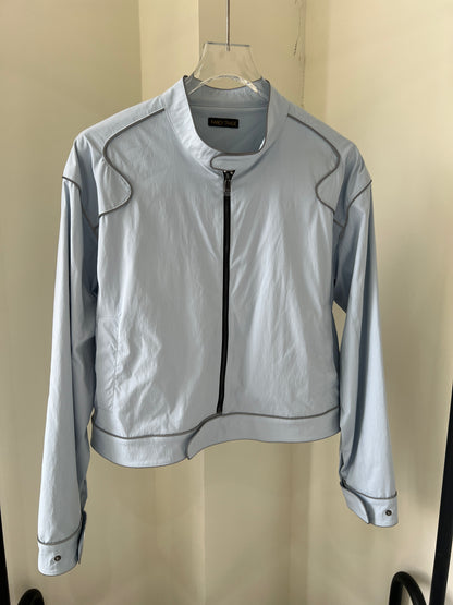 Color-Block Piping Jacket