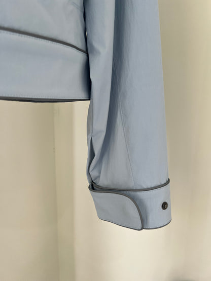 Color-Block Piping Jacket