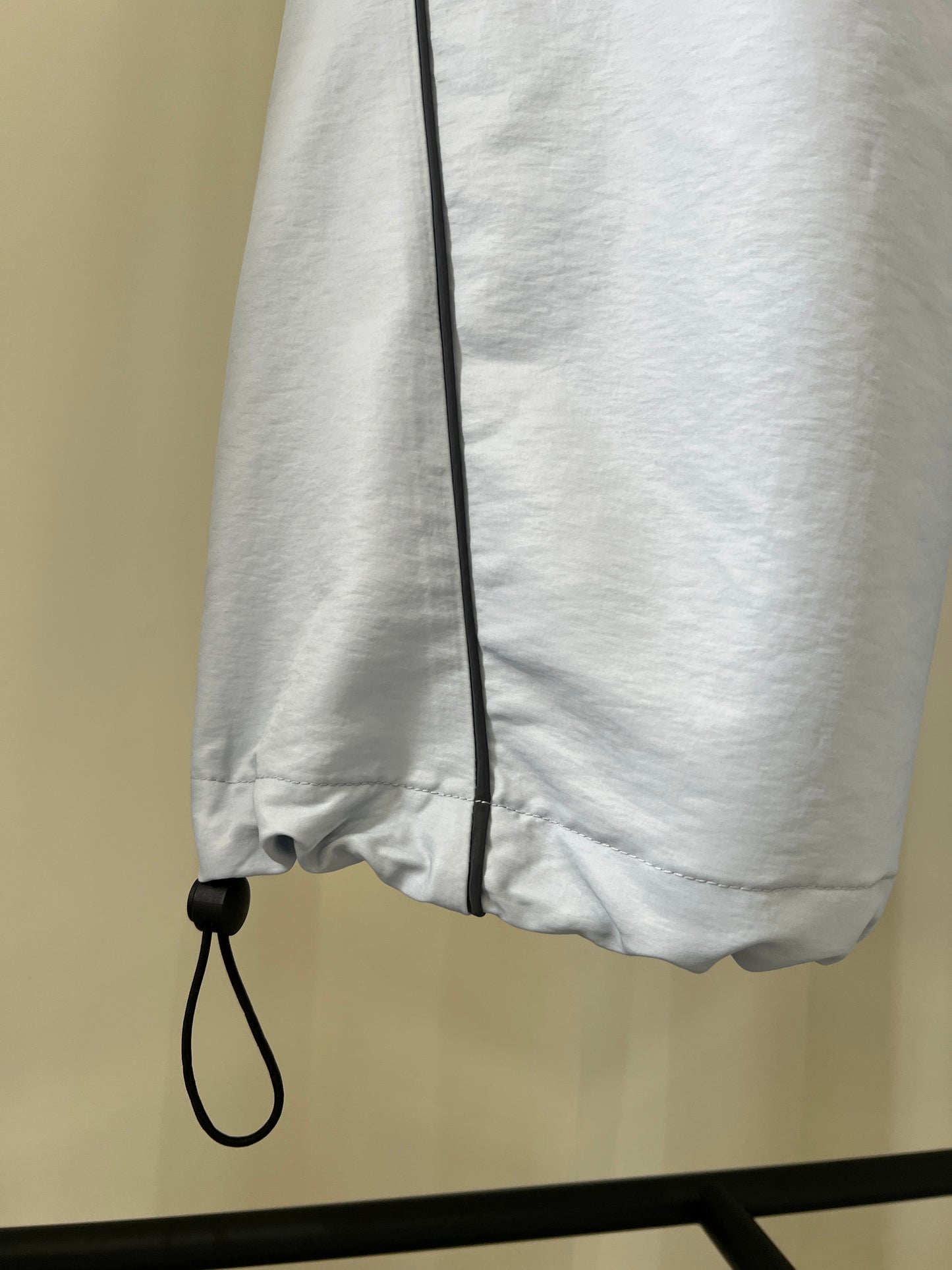 Blue Highrise Cargo Pants