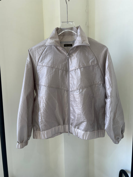 Light Gray  Collared Jacket