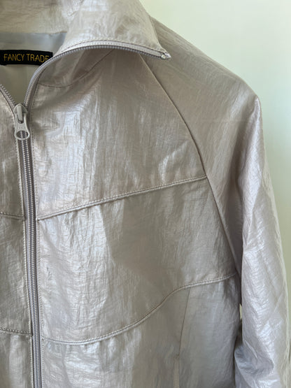 Light Gray  Collared Jacket