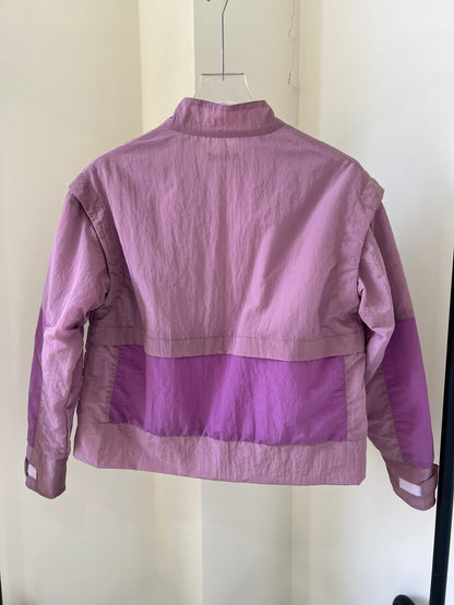 Women's Zip-Up Stand Collar Breathable Jacket