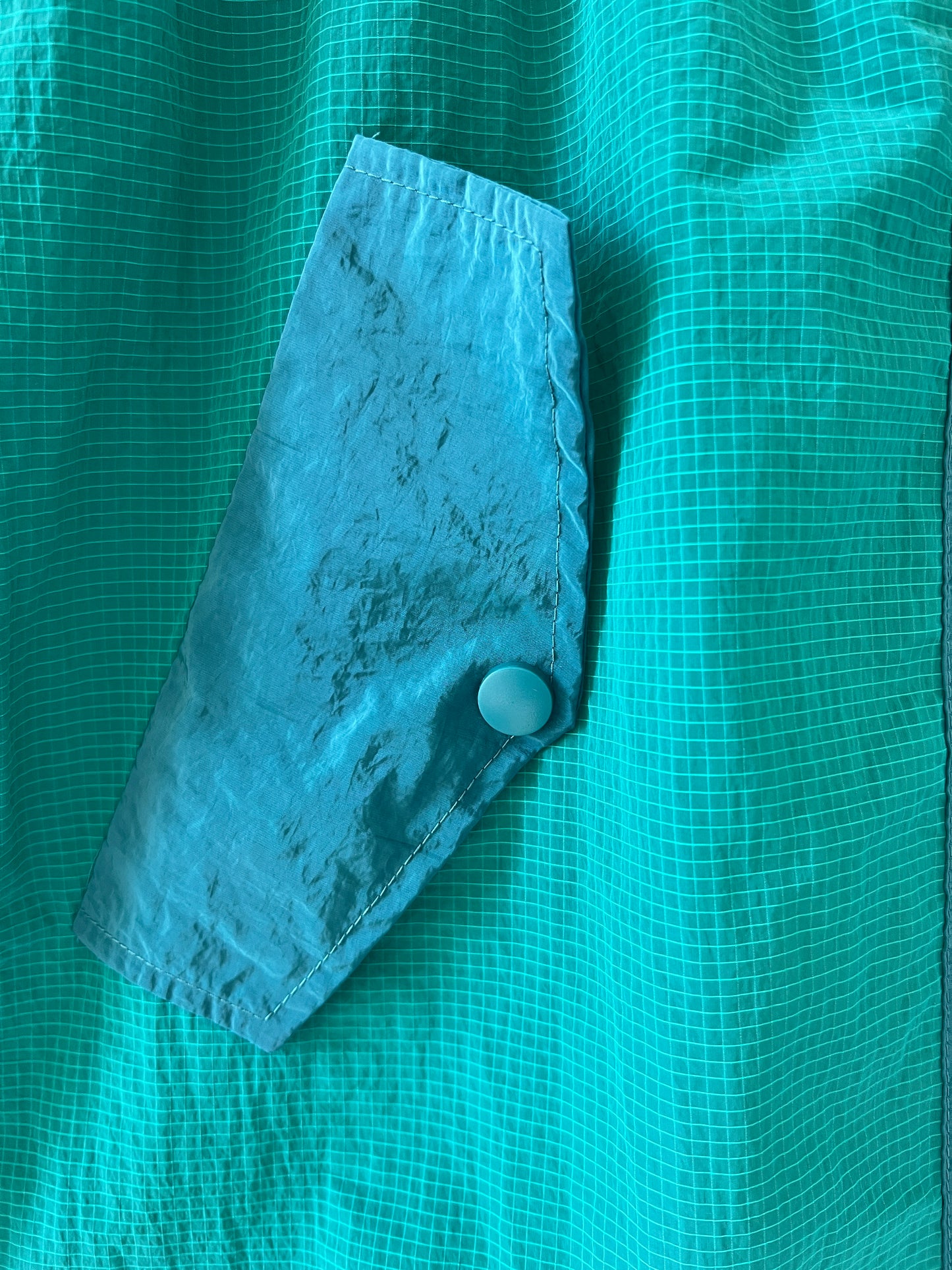 Dark Checkered  Color-Block Maxi Skirt