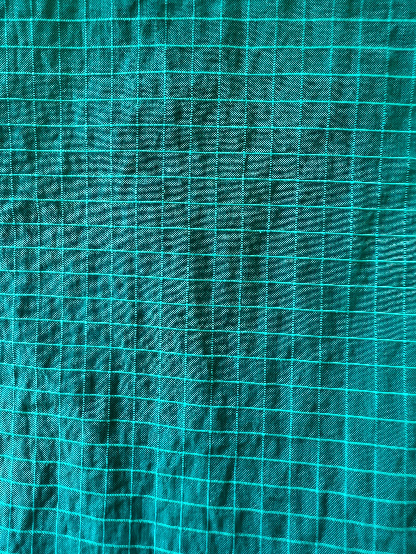 Dark Checkered  Color-Block Maxi Skirt