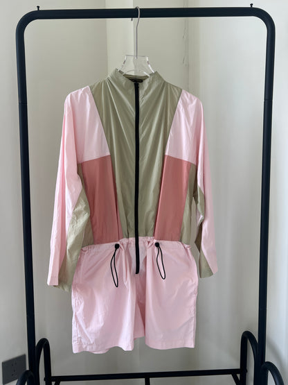 Color-block jumpsuit