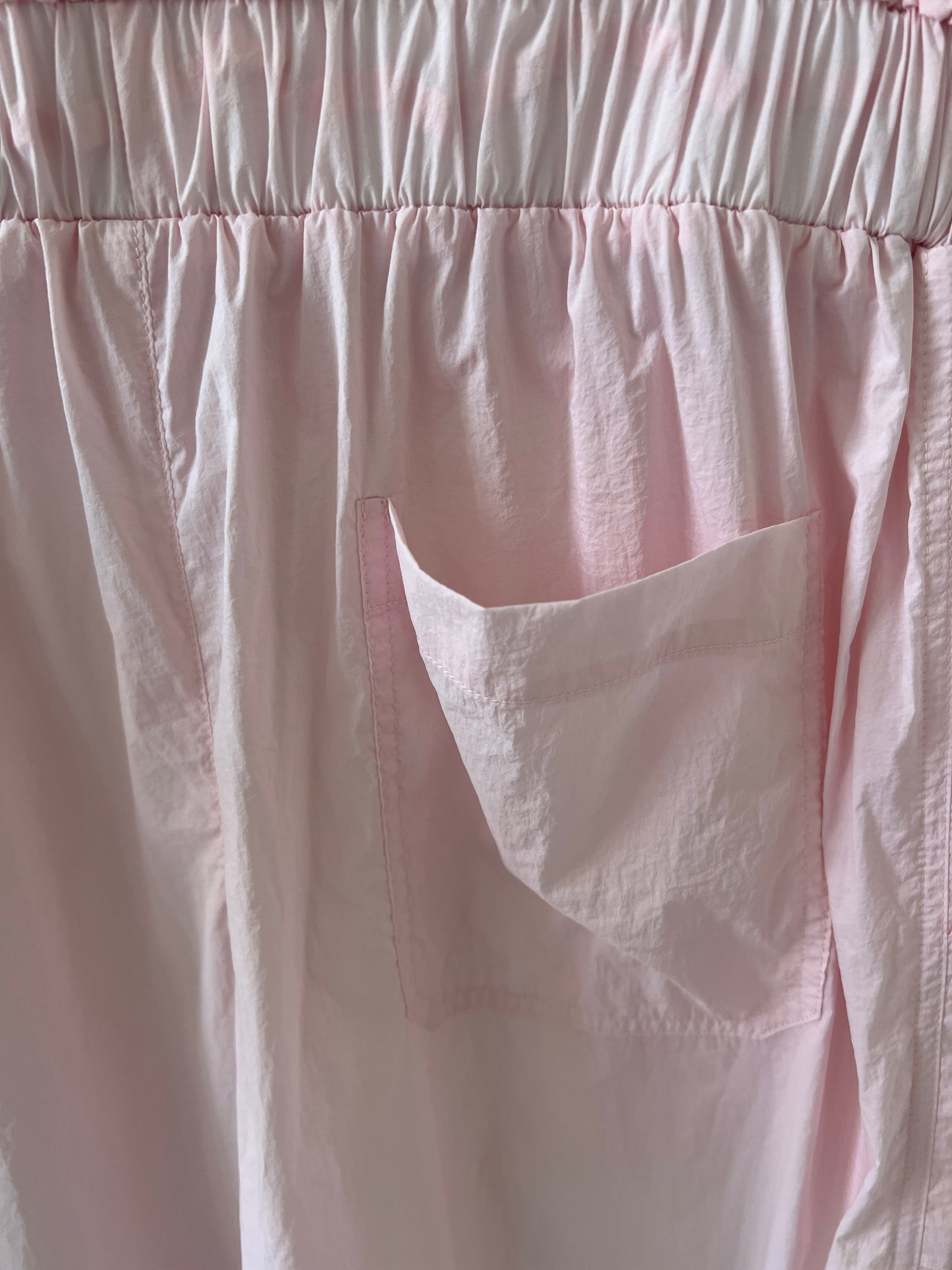 Pink strapless  utility jumpsuit