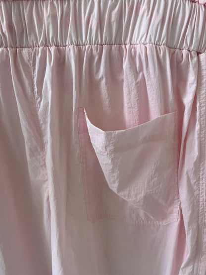 Pink strapless  utility jumpsuit