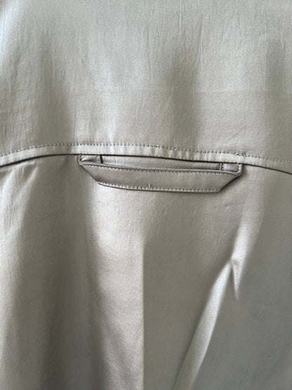 Gray Acetate Casual Vest