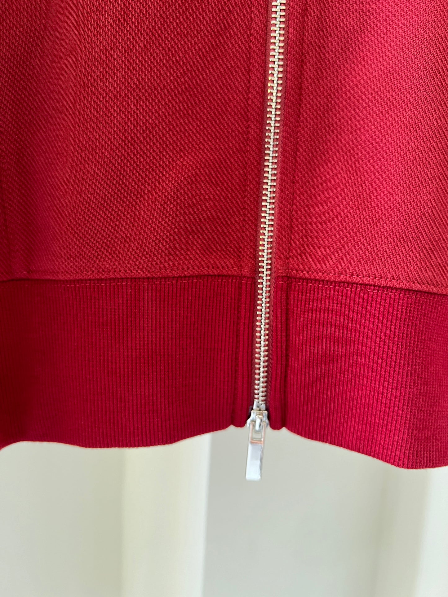 Stitch Crop Hood Zip up