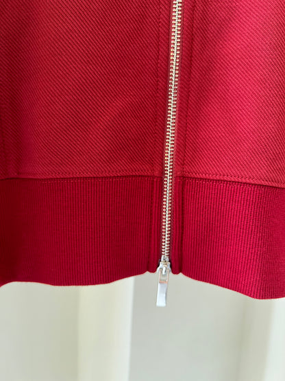 Stitch Crop Hood Zip up