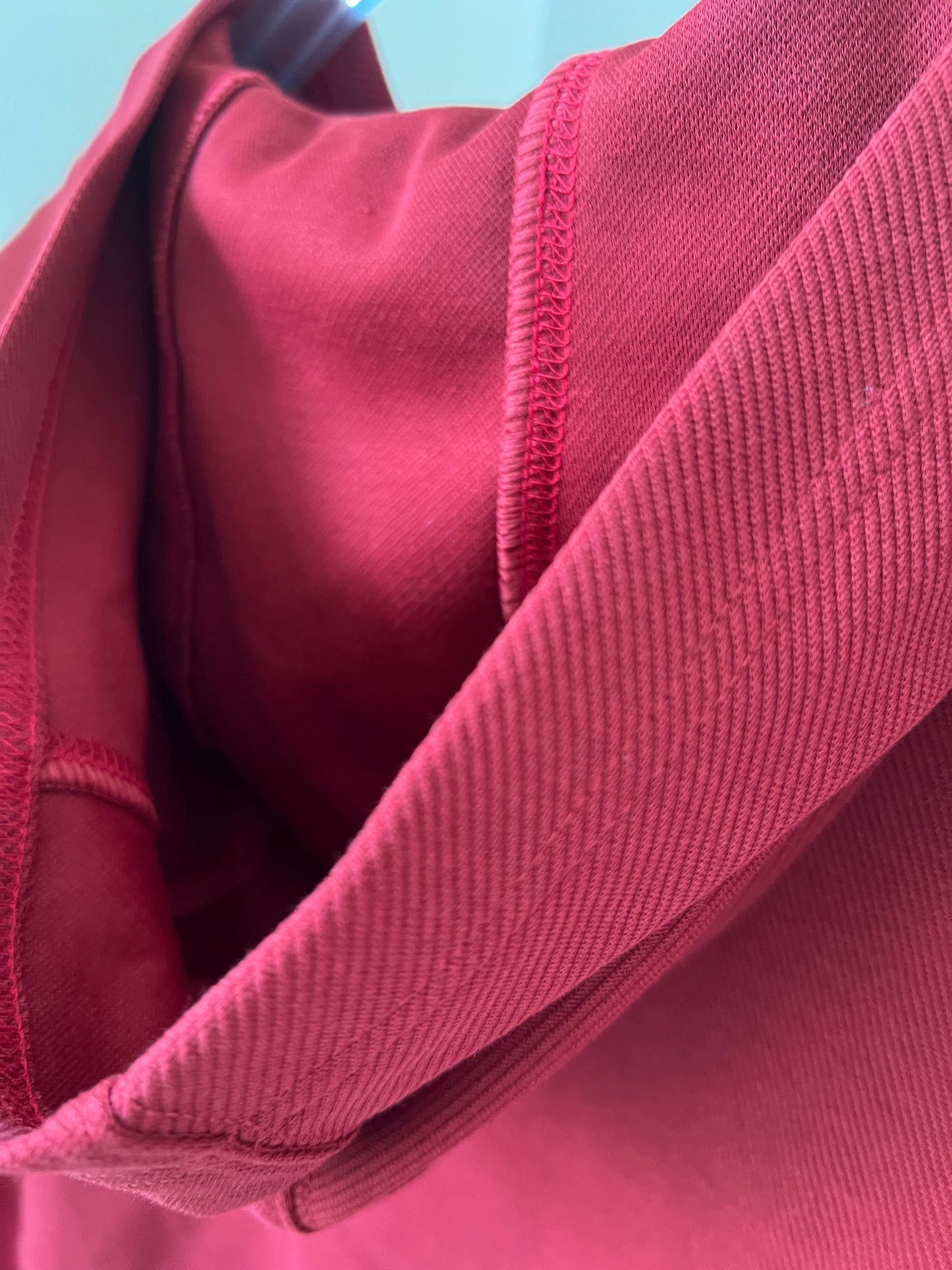 Stitch Crop Hood Zip up