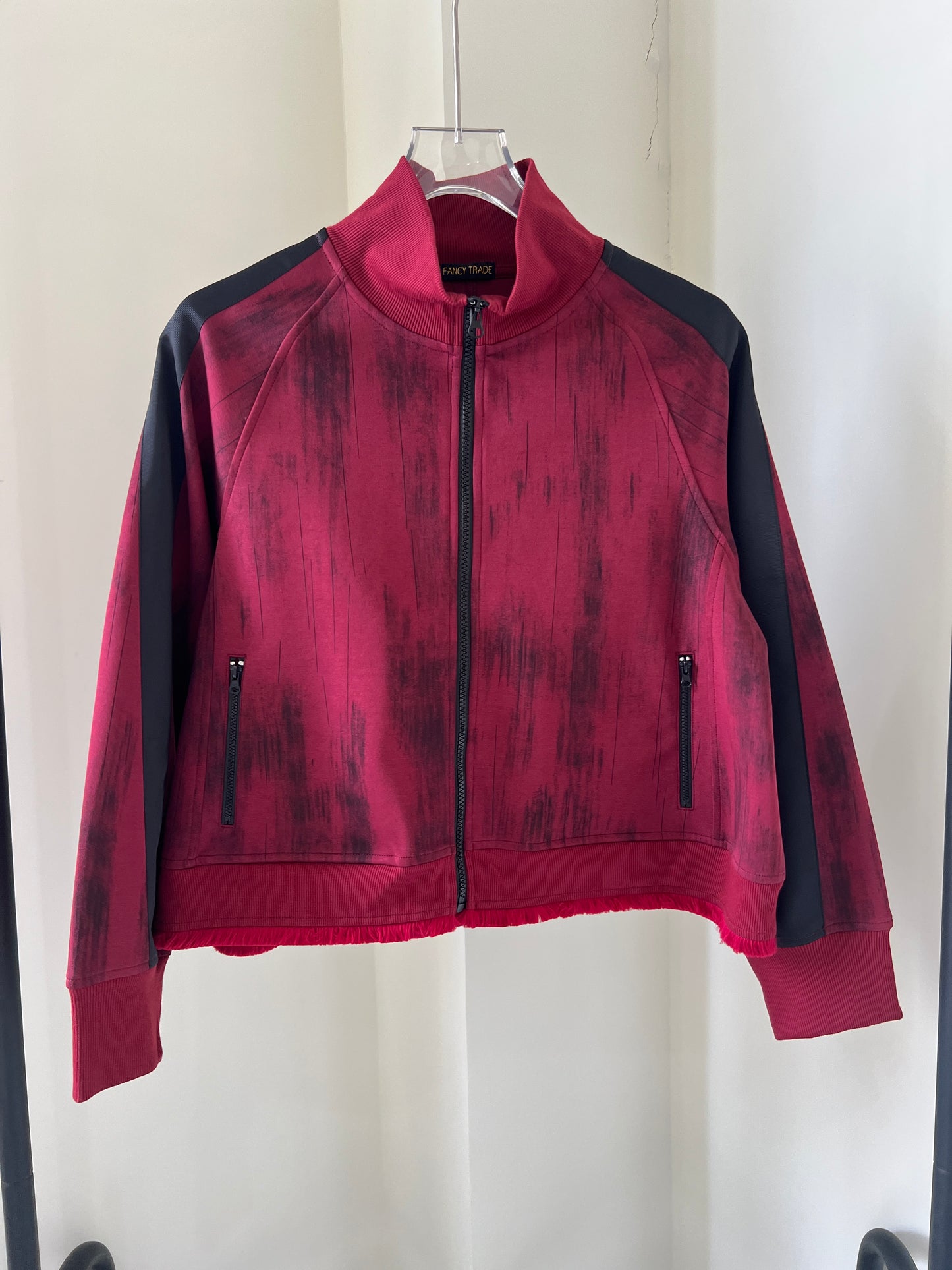 Red Raglan Jacket