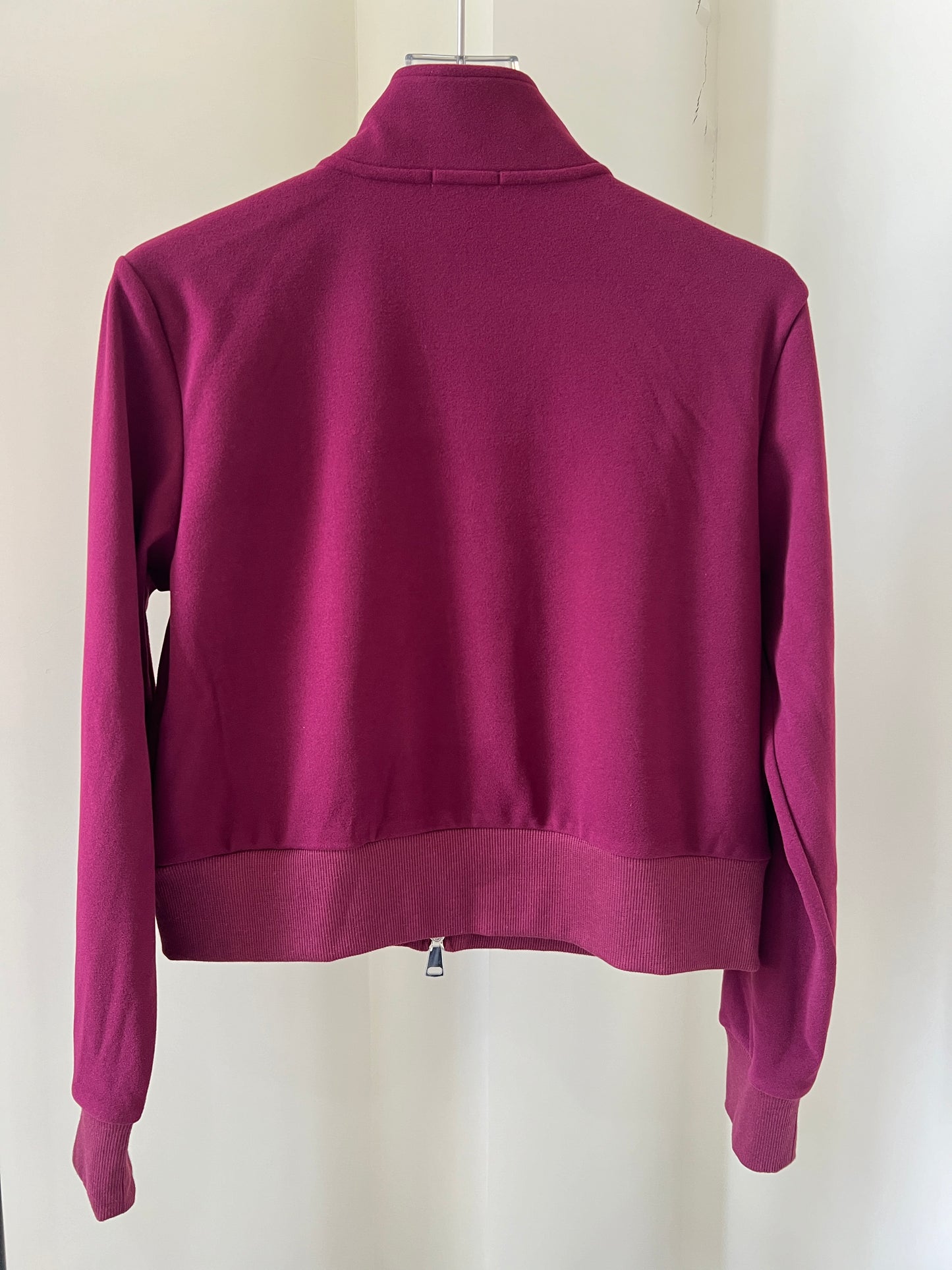 Applique Zip-up Sweatshirt