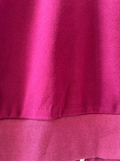 Applique Zip-up Sweatshirt