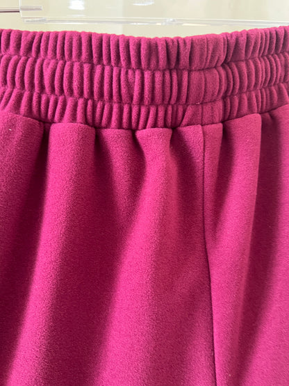 Women Casual Color Block Striped Drawstring Waist Cargo Long Pants