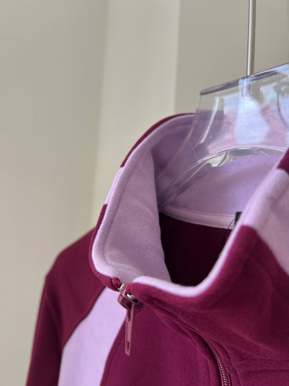 Color-block Cropped Sport Top