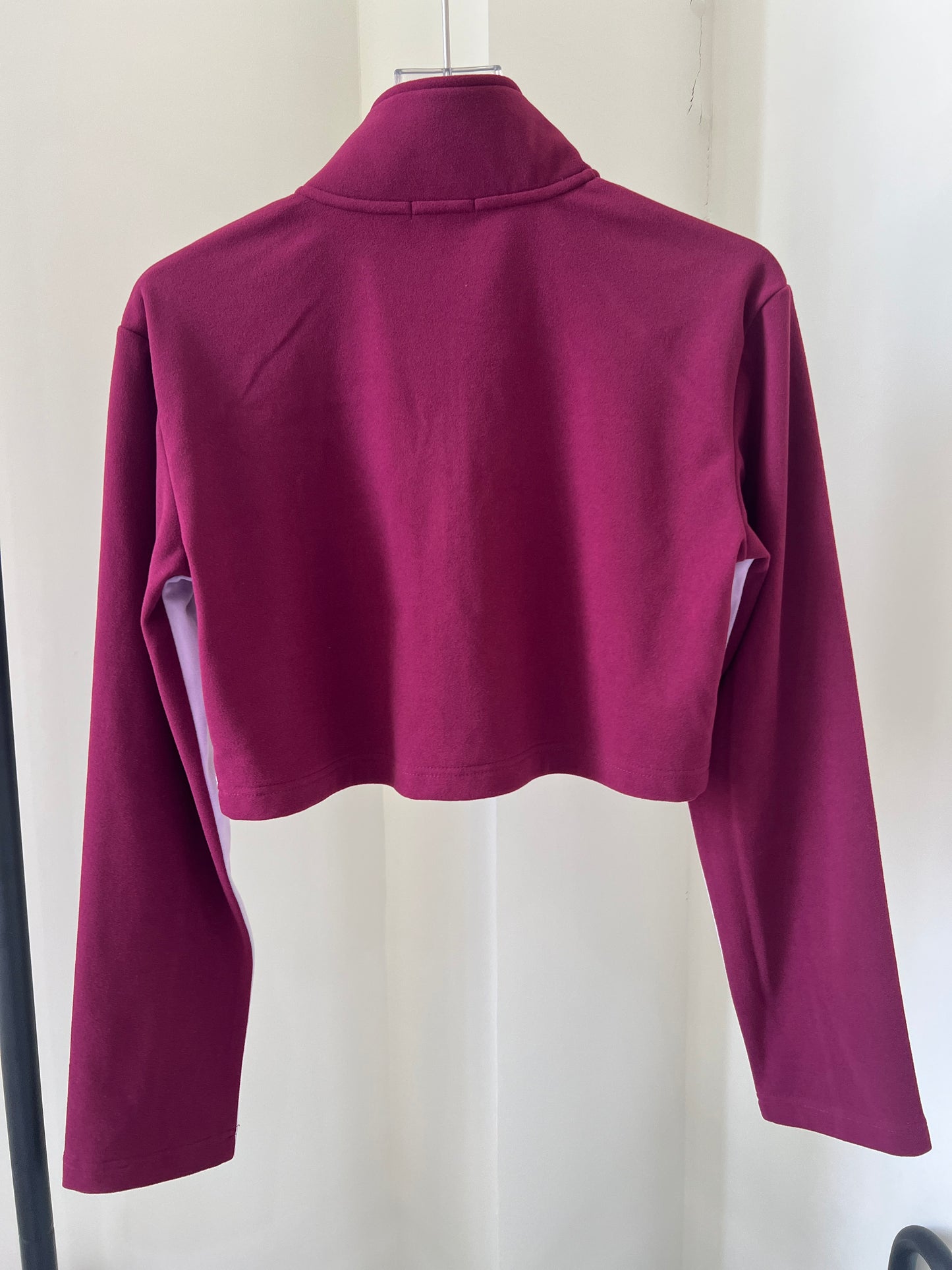 Color-block Cropped Sport Top