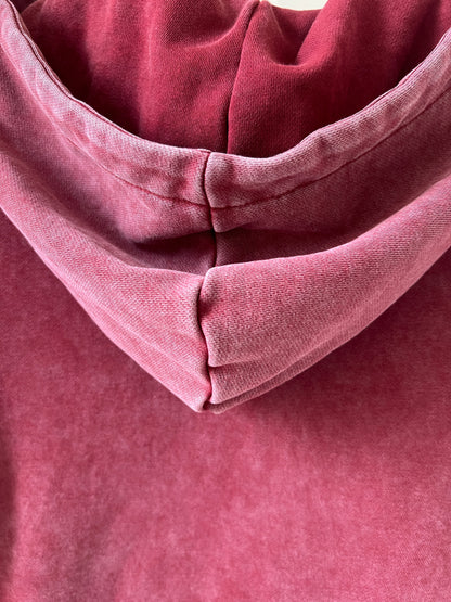 Hooded Snap & Zip Cardigan